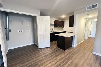 Washer & dryer connections in select homes